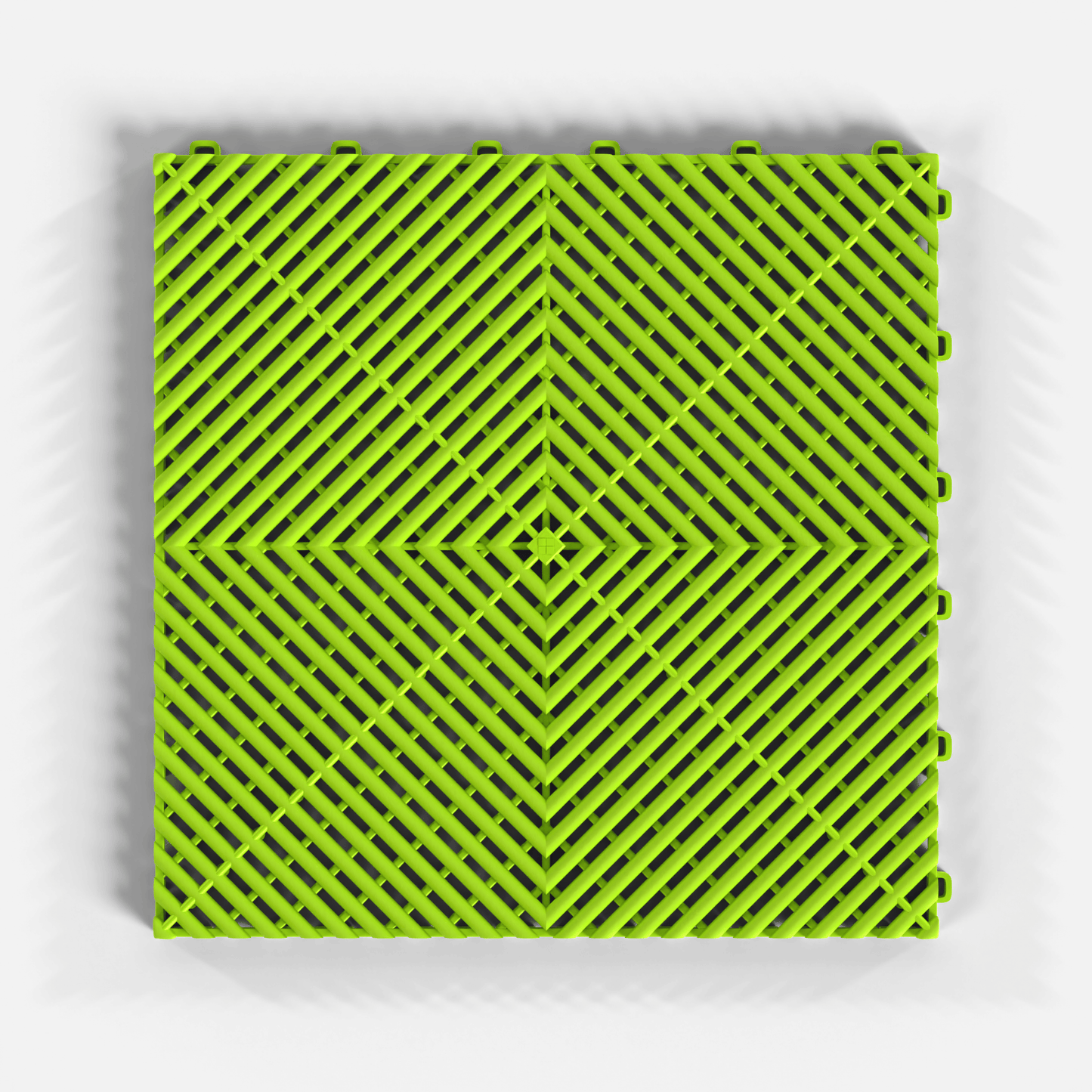 ULTRAGRID Garage Floor Tile, Electric Green (16-Pack)