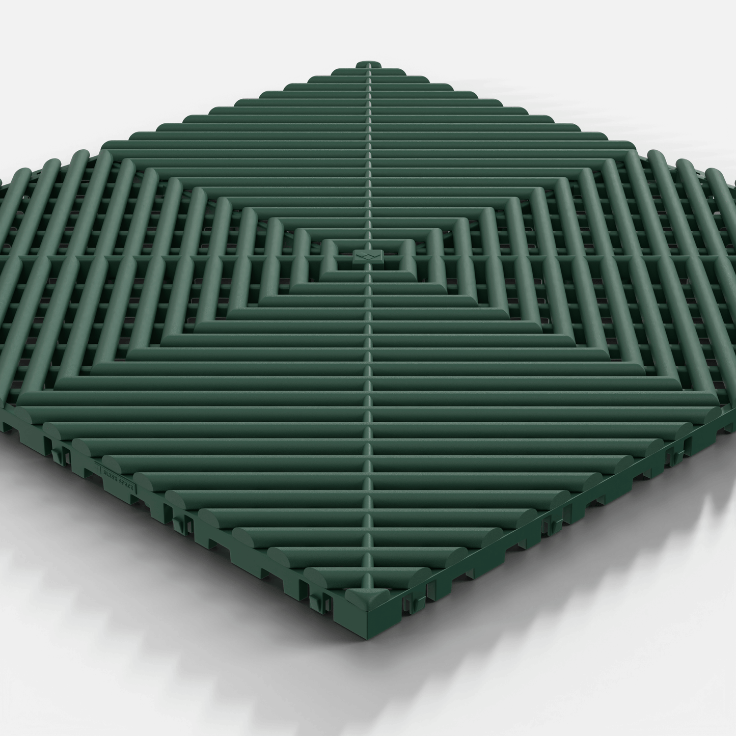 ULTRAGRID Garage Floor Tile, British Green (16-Pack)