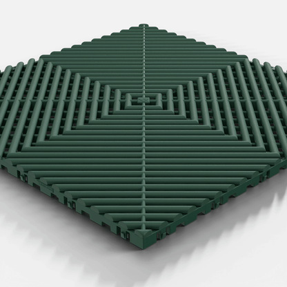 ULTRAGRID Garage Floor Tile, British Green (16-Pack)