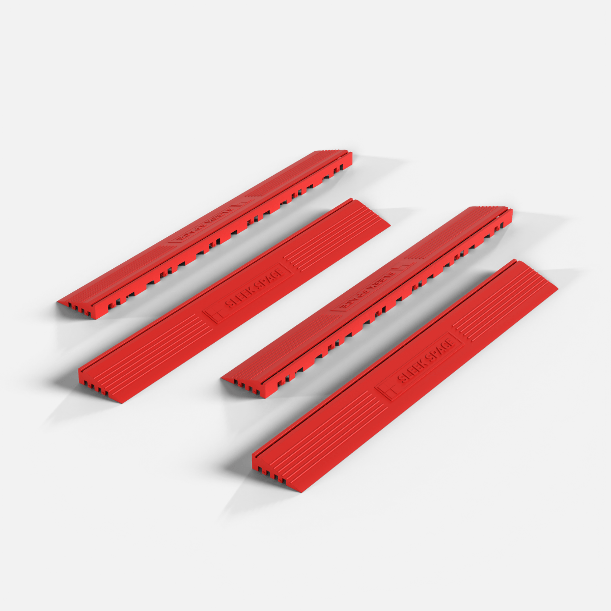 ULTRAEDGE Ramps, Rosso Red (4PK)