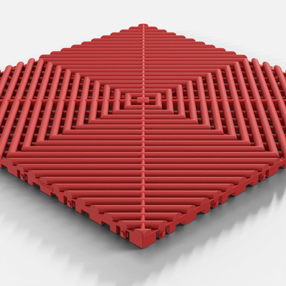 ULTRAGRID Garage Floor Tile, Crimson Red (16-Pack)