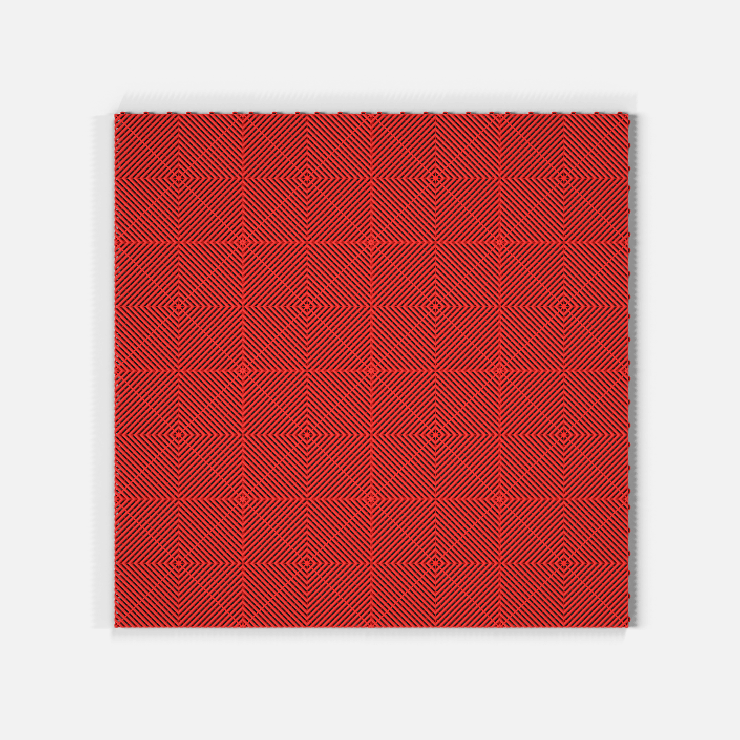 ULTRAGRID Garage Floor Tile, Rosso Red (16-Pack)