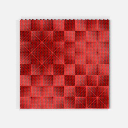 ULTRAGRID Garage Floor Tile, Rosso Red (16-Pack)