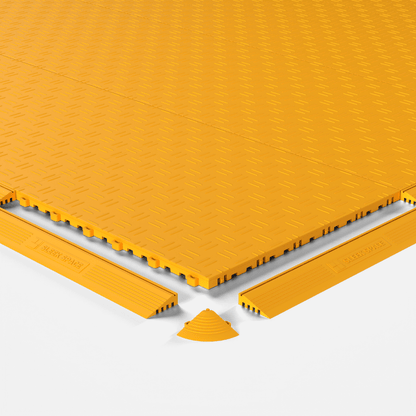 ULTRATUFF Garage Floor Tile, Speed Yellow (16-Pack)