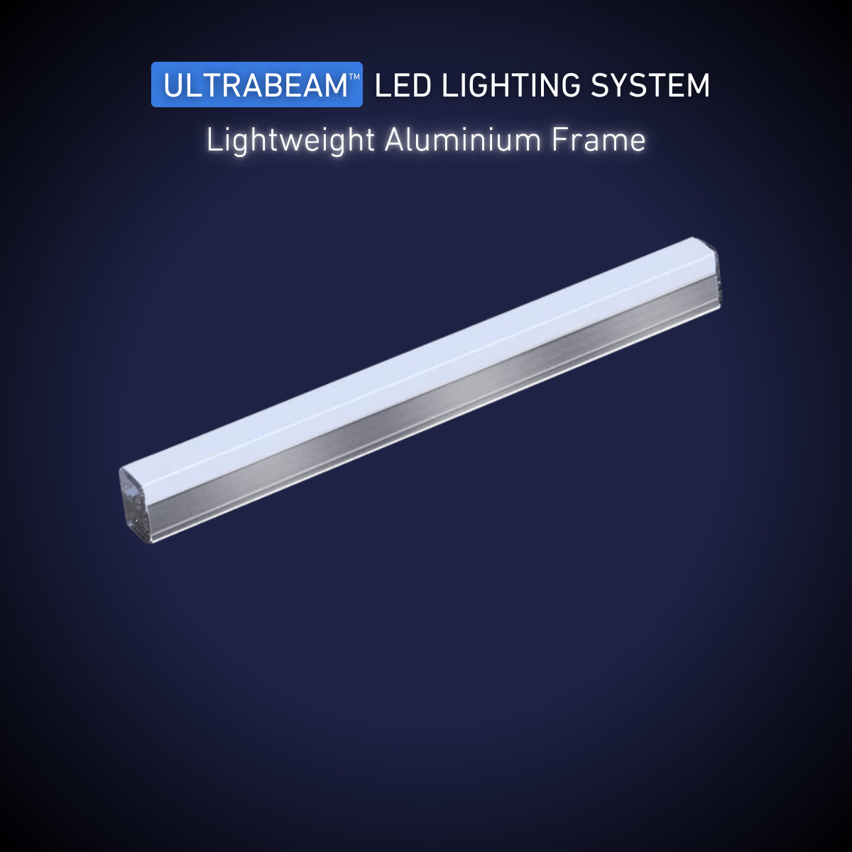 ULTRABEAM™ 15-Grid Small Hexagon LED Lighting System with Border (4.8x2.4m, 552W)