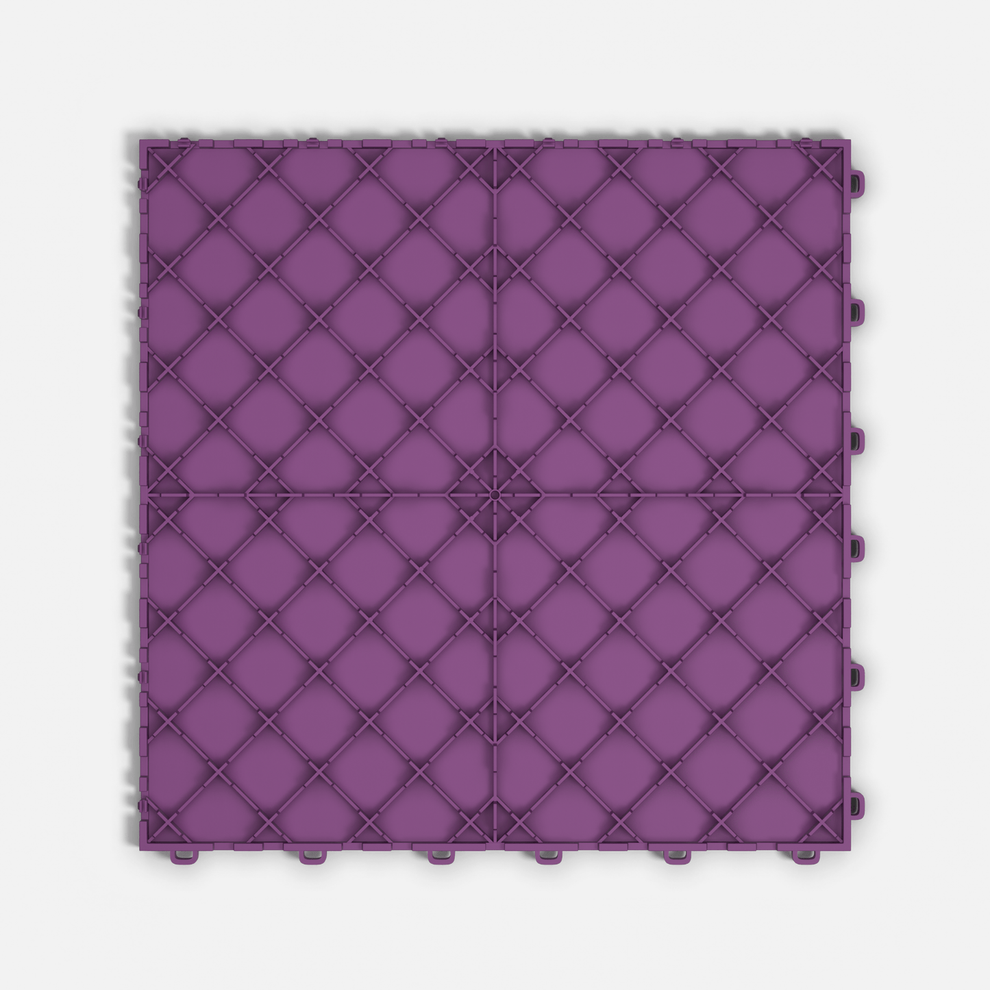 ULTRATUFF Garage Floor Tile, Phantom Purple (16-Pack)