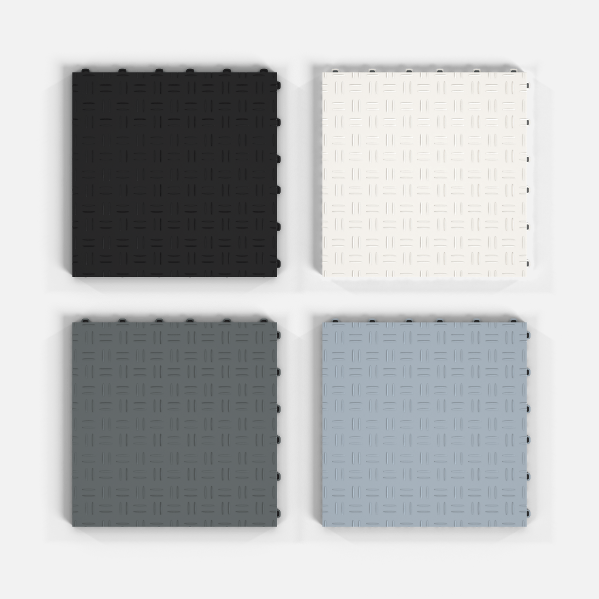 ULTRATUFF Garage Tile Sample Pack, Classic Neutrals