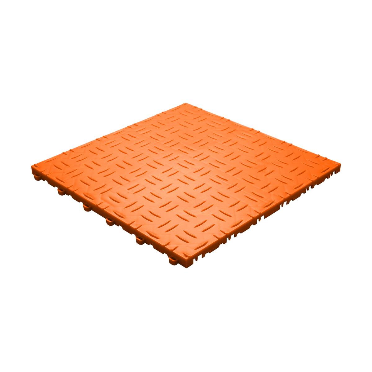 ULTRATUFF Garage Floor Tile 400x400x18mm, Lava Orange