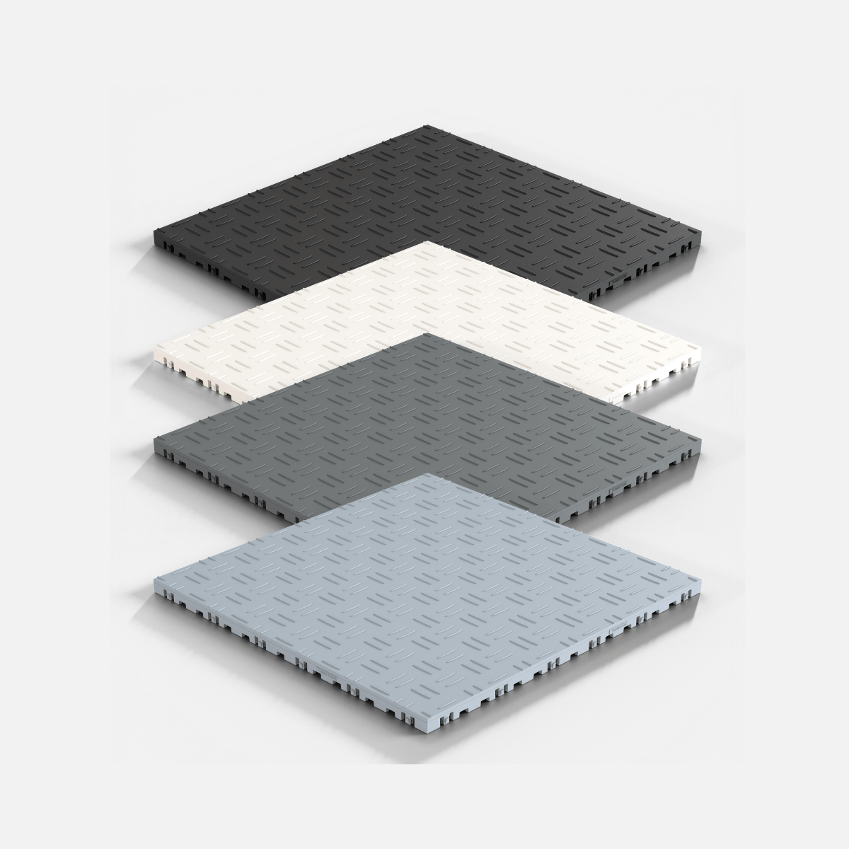 ULTRATUFF Garage Tile Sample Pack, Classic Neutrals