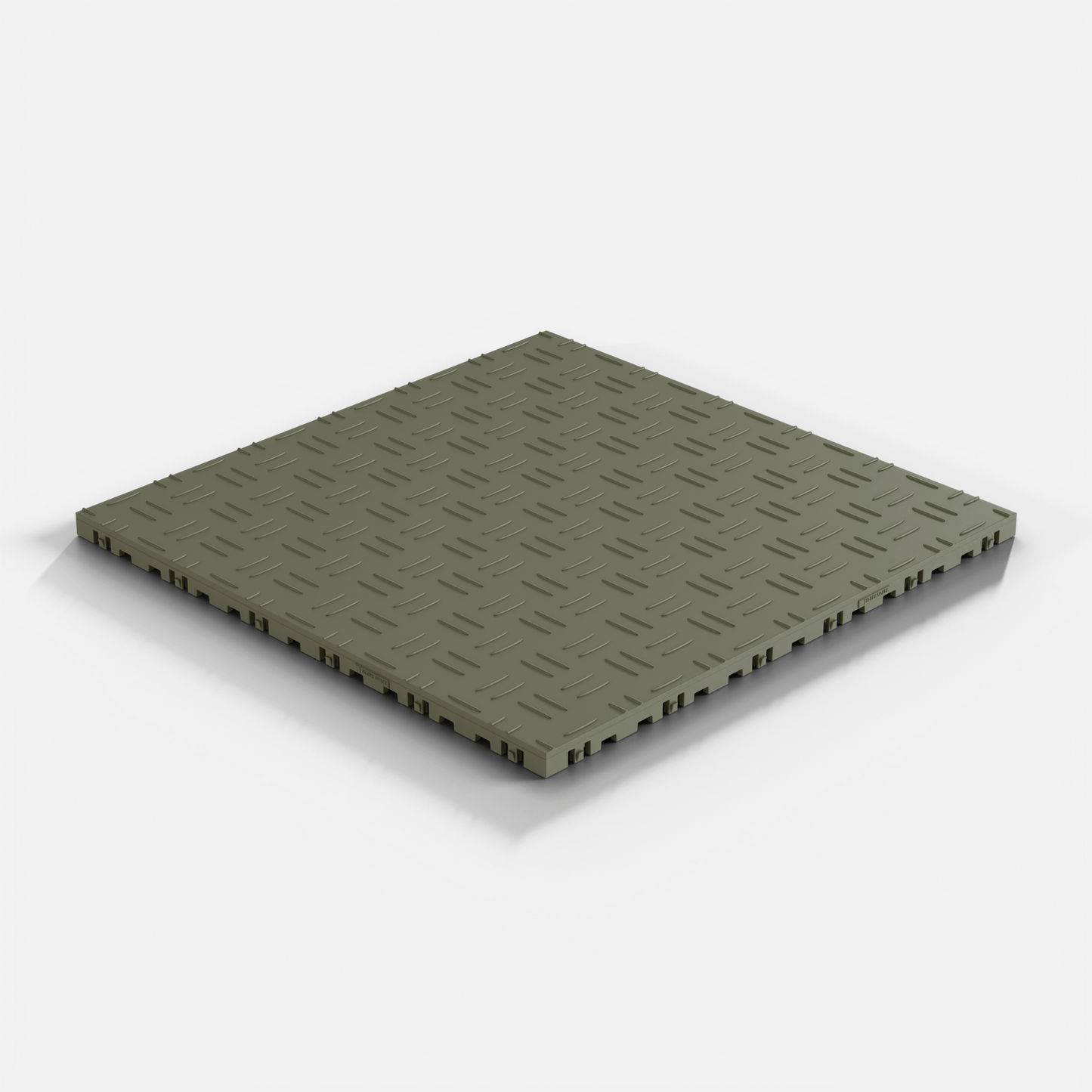 ULTRATUFF Garage Floor Tile, Tactical Olive (16-Pack)