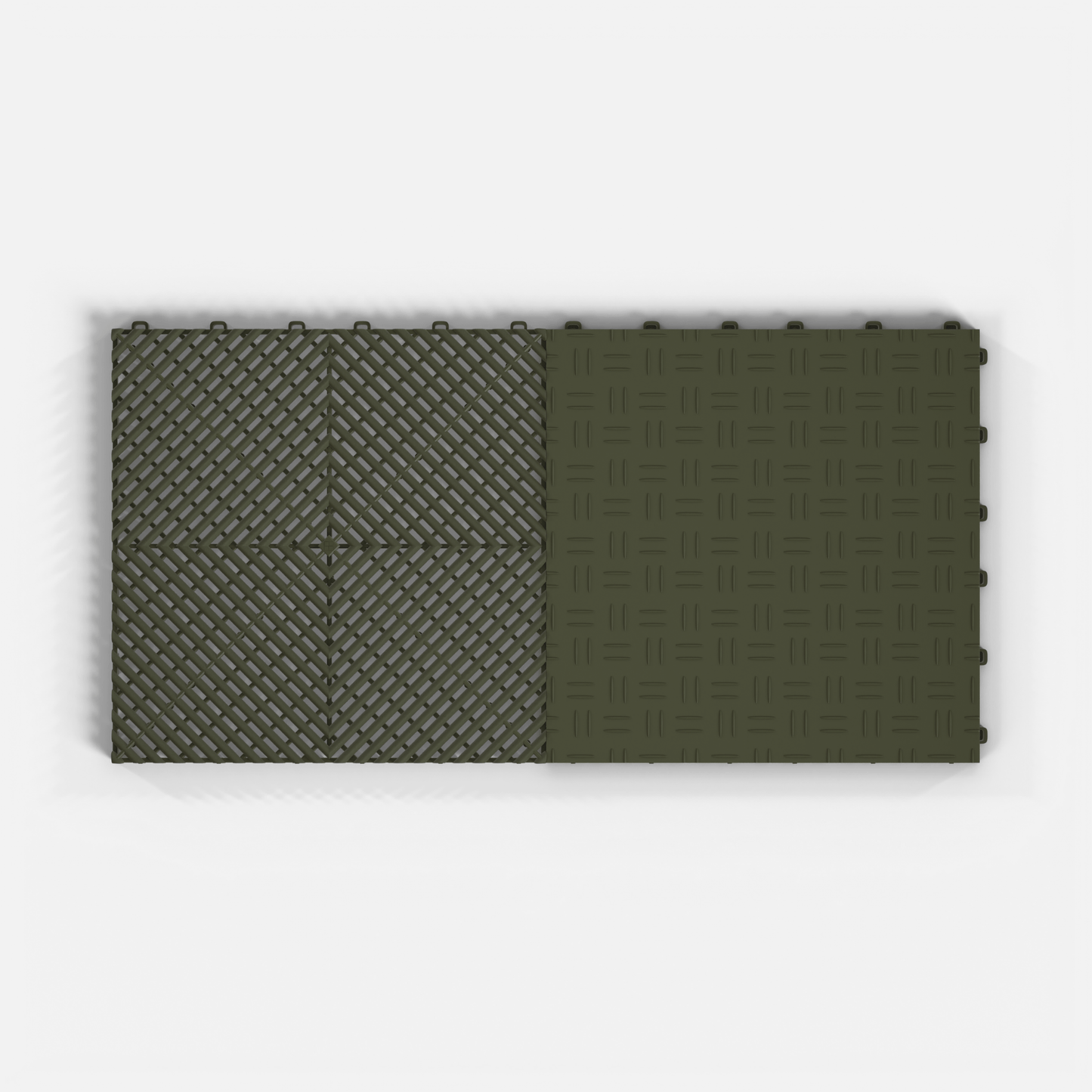 ULTRAGRID Garage Floor Tile, Tactical Olive (16-Pack)