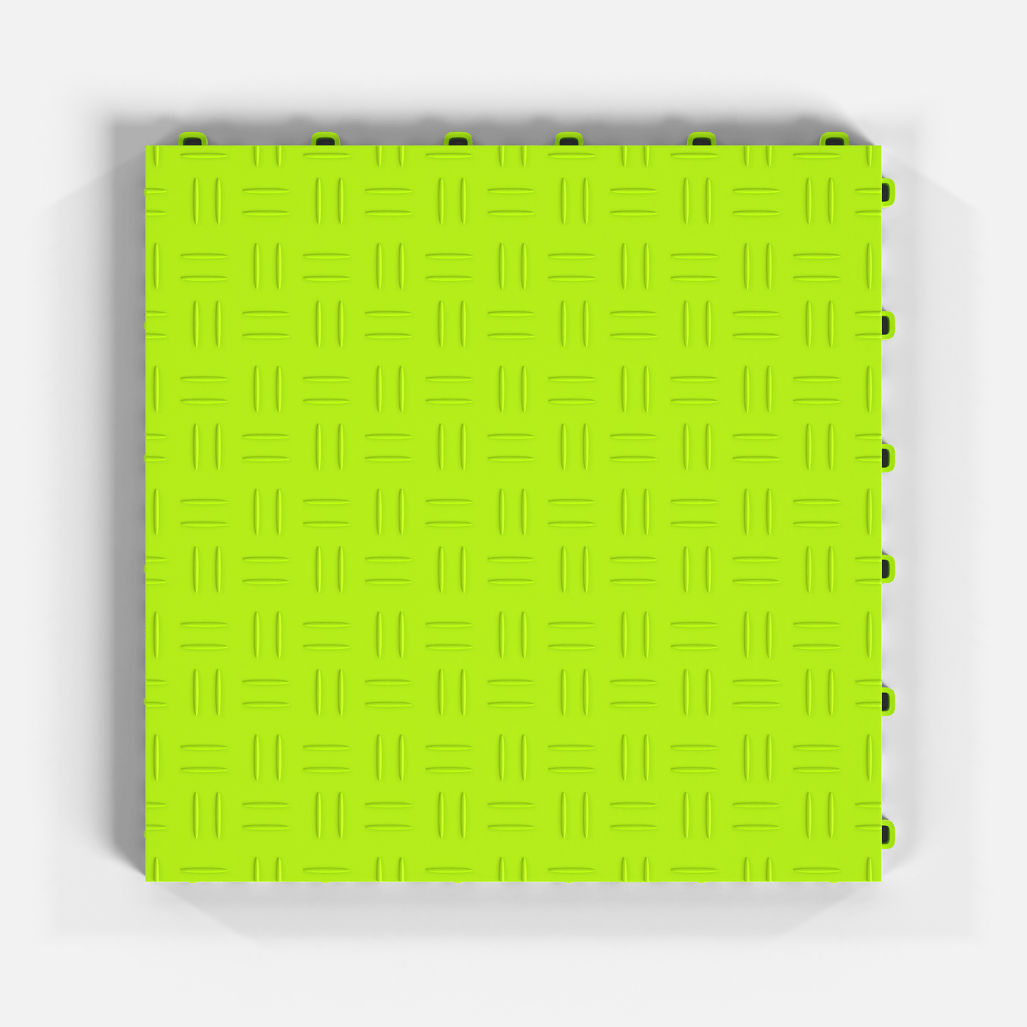 ULTRATUFF Garage Floor Tile, Electric Green (16-Pack)