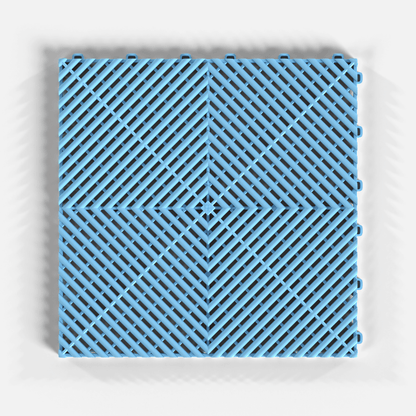 ULTRAGRID Garage Floor Tile, Gulf Blue (16-Pack)