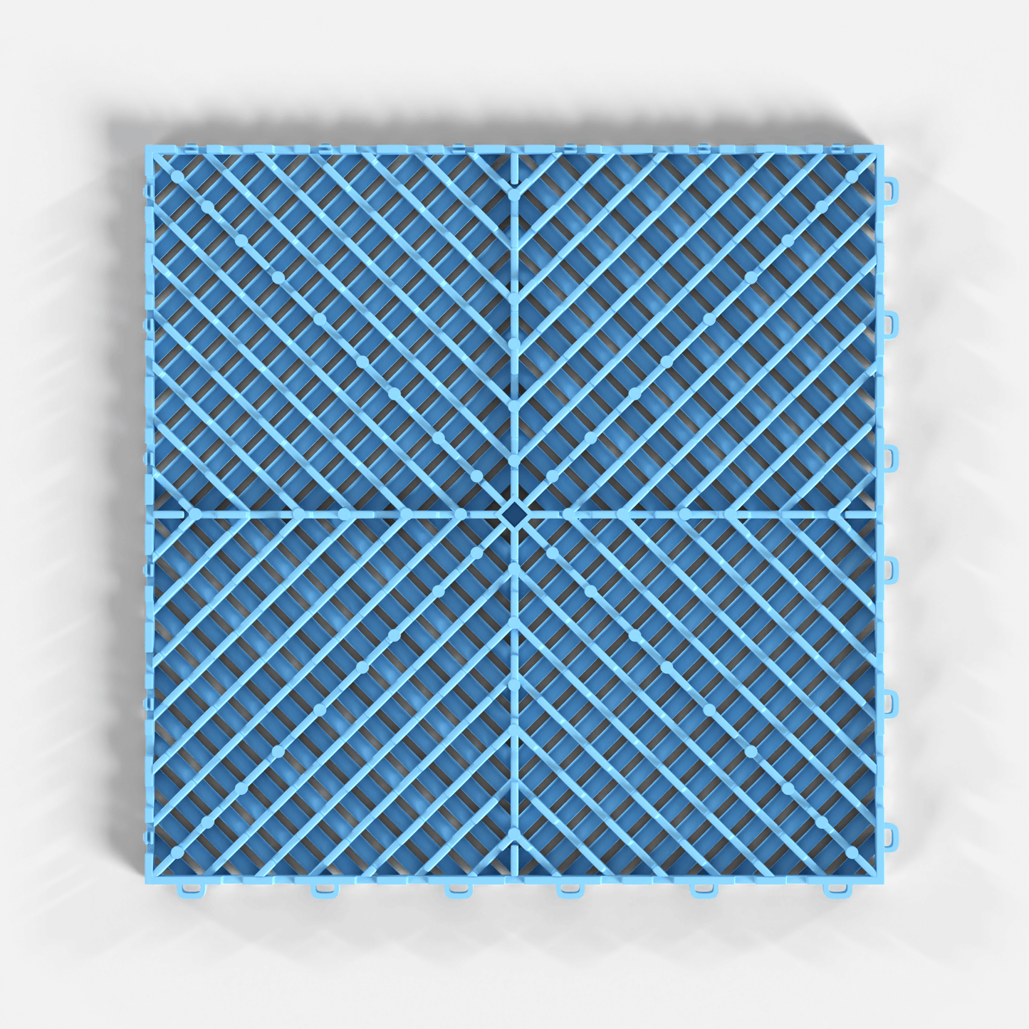 ULTRAGRID Garage Floor Tile, Gulf Blue (16-Pack)