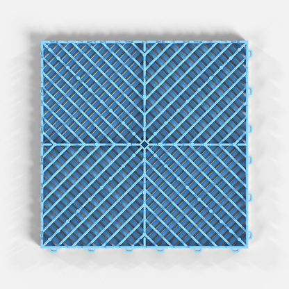 ULTRAGRID Garage Floor Tile, Gulf Blue (16-Pack)