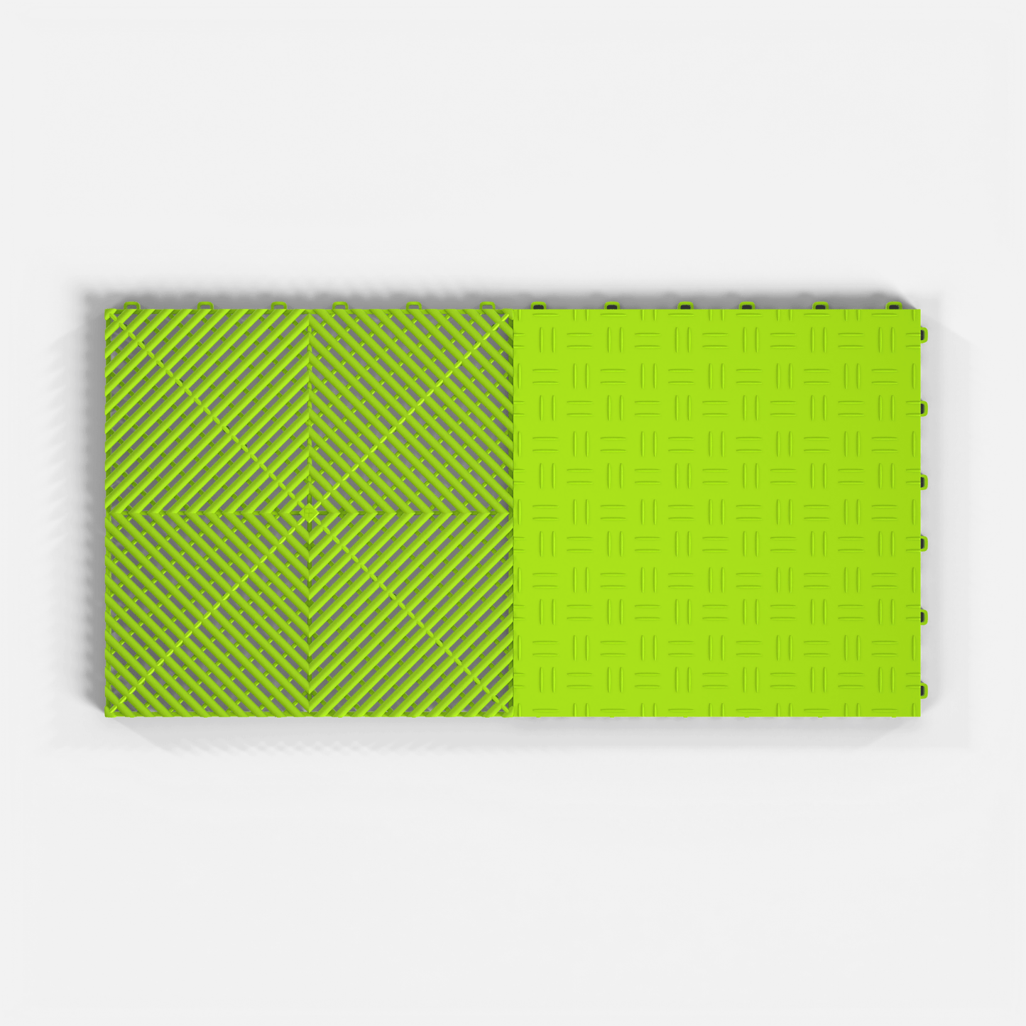 ULTRAGRID Garage Floor Tile, Electric Green (16-Pack)