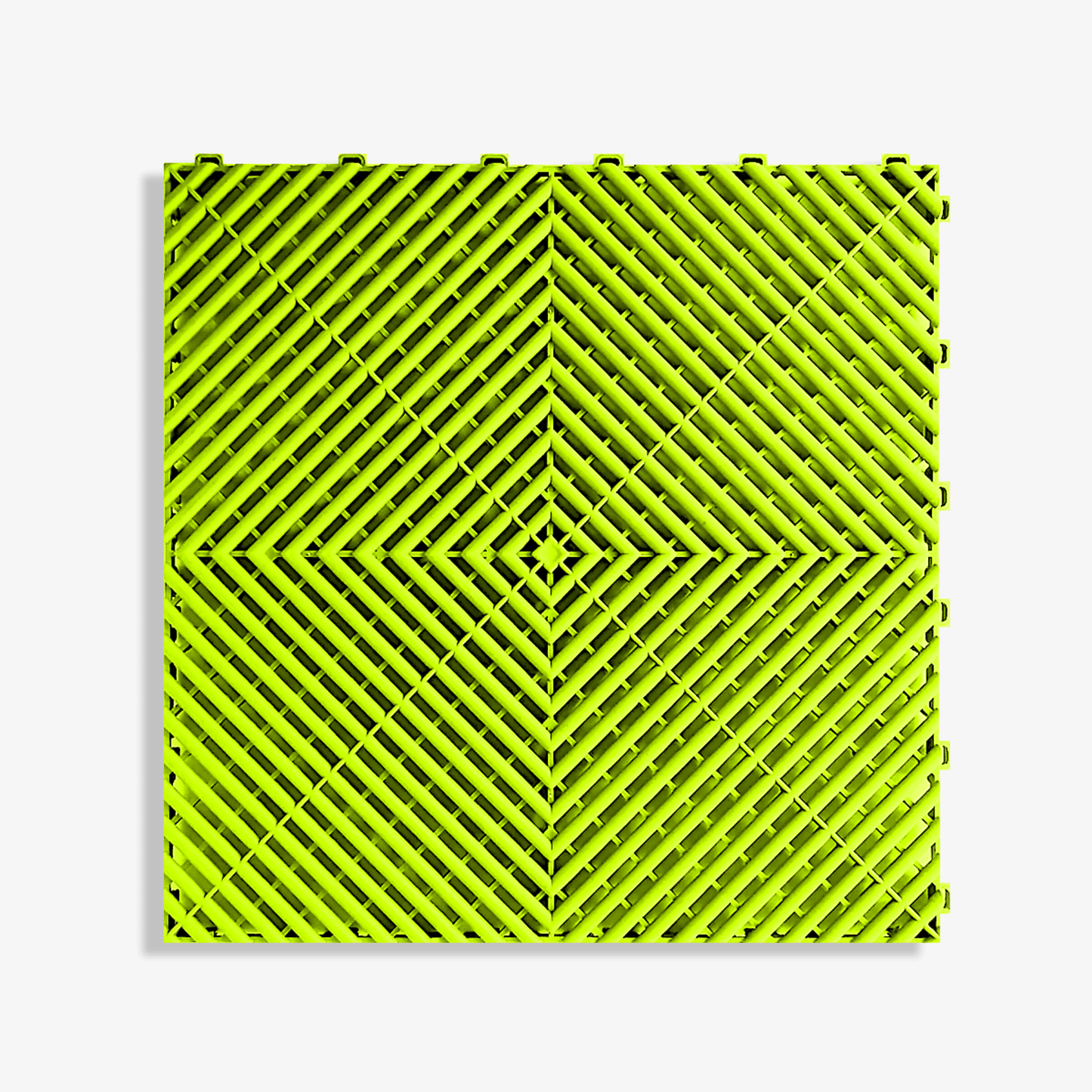 ULTRAGRID Garage Floor Tile 400x400x18mm, Electric Green