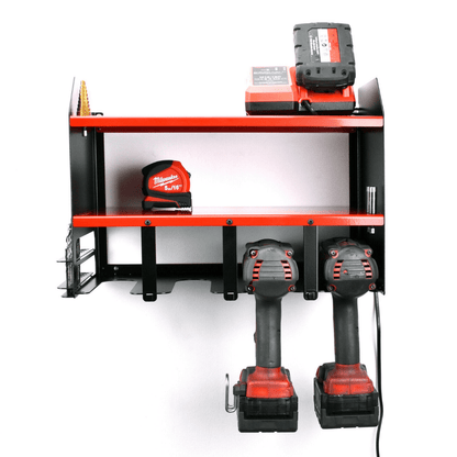 ULTRARACK Power Tool Storage Organiser, Red