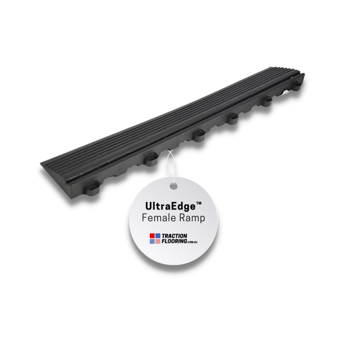 ULTRAEDGE Ramp Female 400x60x18mm, Jet Black (4PK)