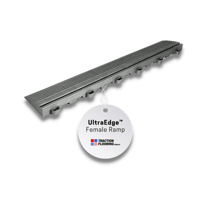 ULTRAEDGE Ramp Female 400x60x18mm, Space Grey (4PK)