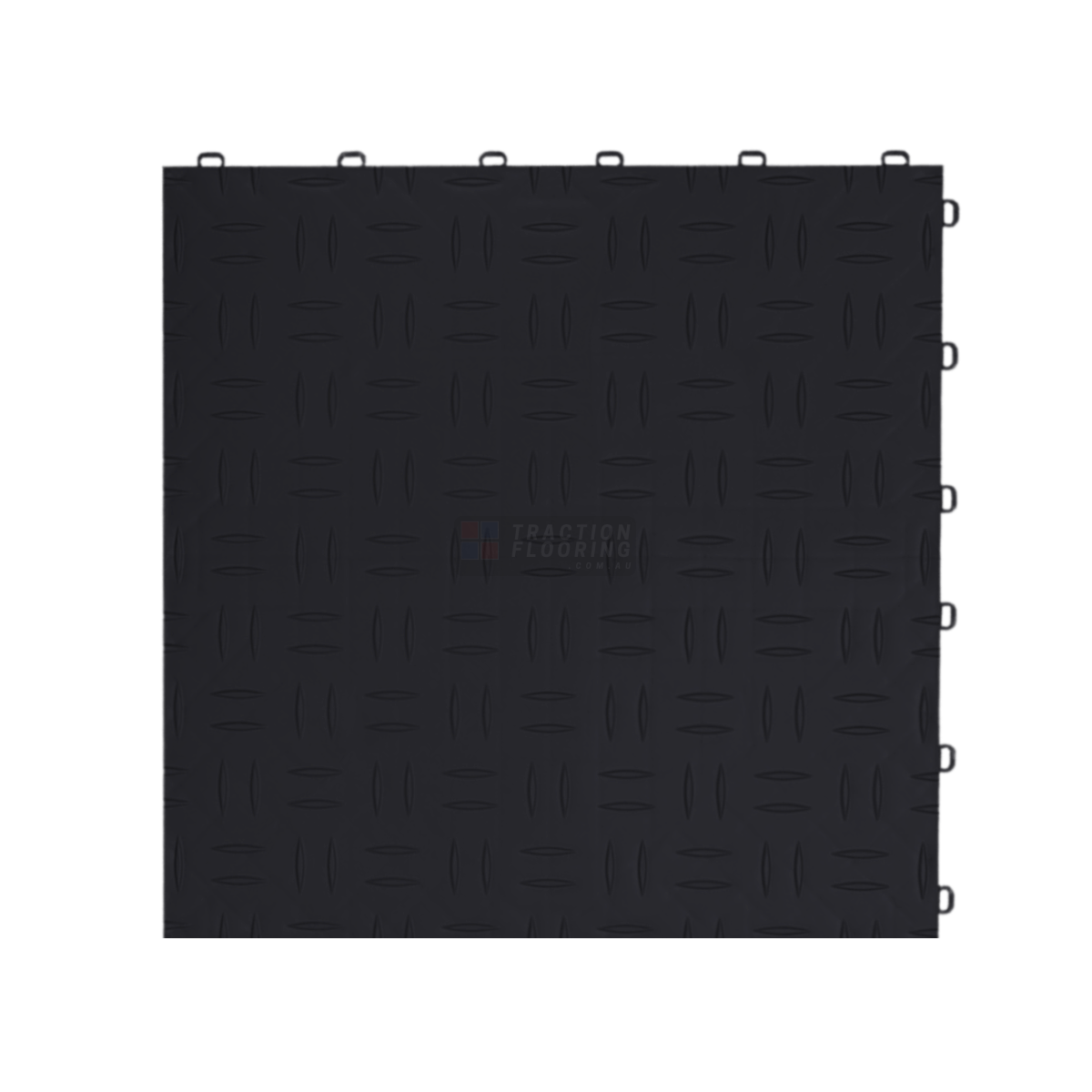 ULTRATUFF Garage Floor Tile, Jet Black (16-Pack)