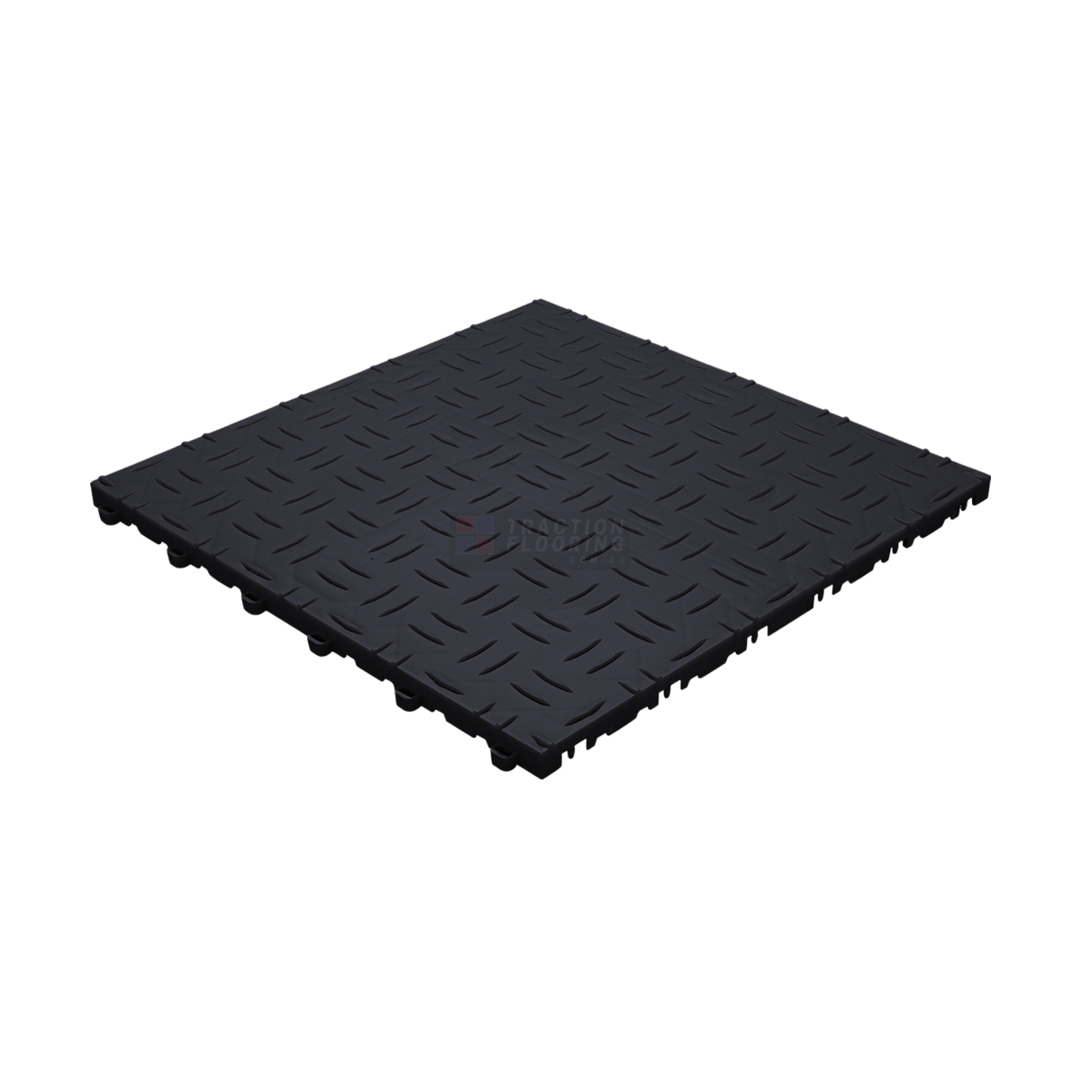 ULTRATUFF Garage Floor Tile, Jet Black (16-Pack)