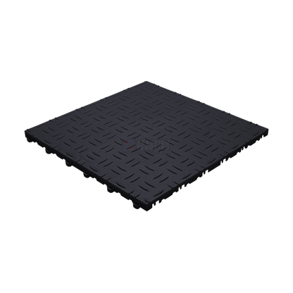 ULTRATUFF Garage Floor Tile, Jet Black (16-Pack)