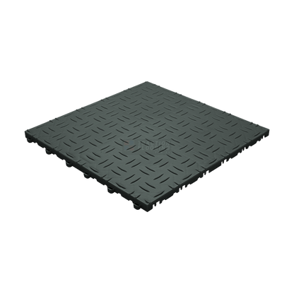 ULTRATUFF Garage Floor Tile 400x400x18mm, Space Grey