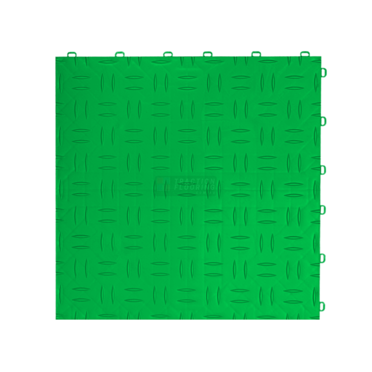 ULTRATUFF Garage Floor Tile, Viper Green (16-Pack)