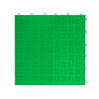 ULTRATUFF Garage Floor Tile, Viper Green (16-Pack)