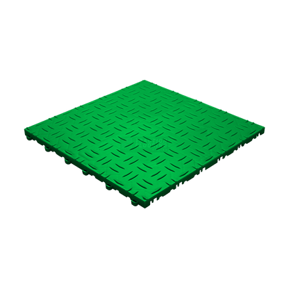 ULTRATUFF Garage Floor Tile, Viper Green (16-Pack)