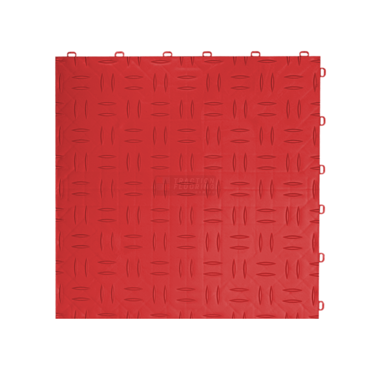 ULTRATUFF Garage Floor Tile, Rosso Red (16-Pack)