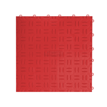 ULTRATUFF Garage Floor Tile, Rosso Red (16-Pack)