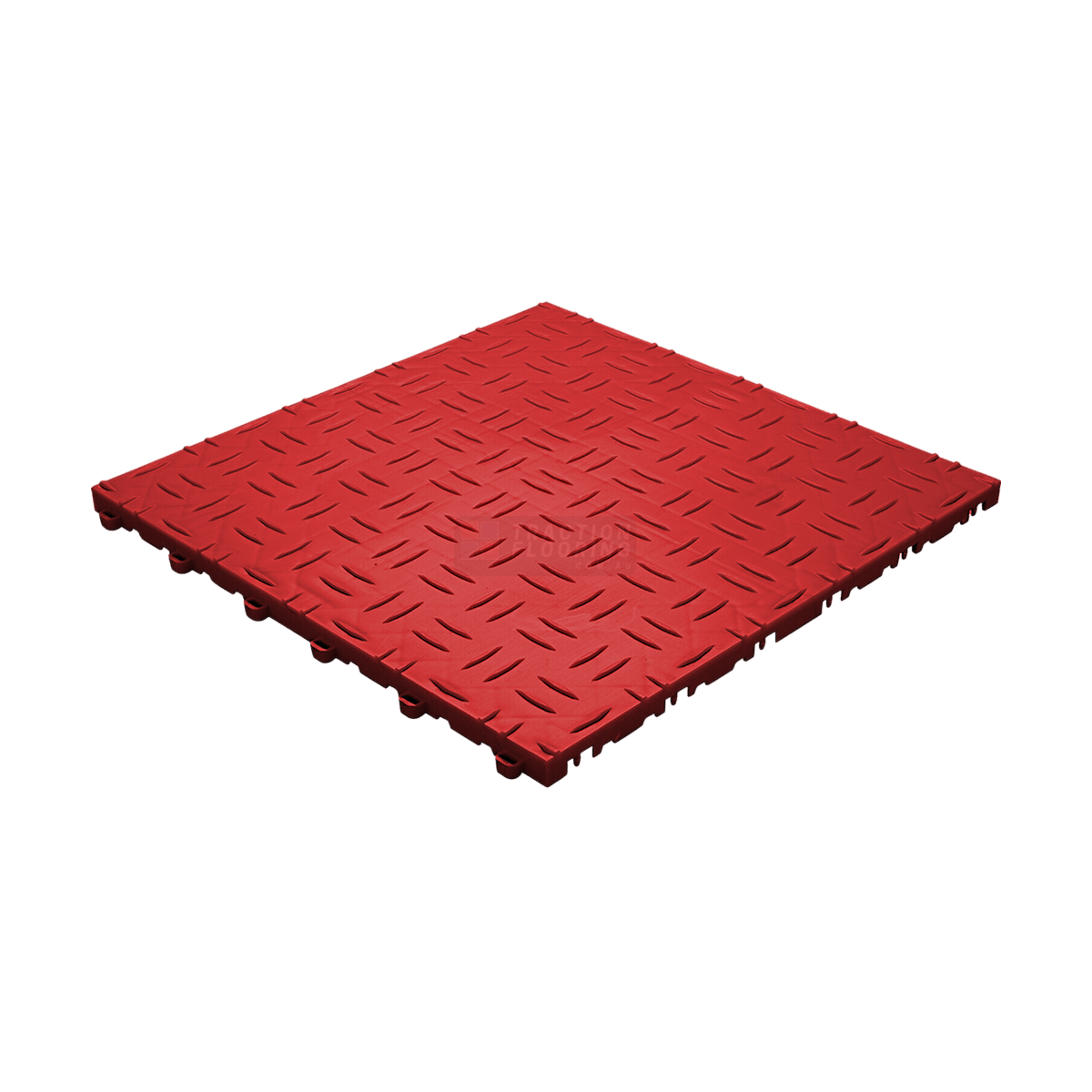 ULTRATUFF Garage Floor Tile, Rosso Red (16-Pack)