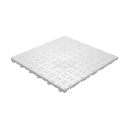 ULTRATUFF Garage Floor Tile 400x400x18mm, Alpine White