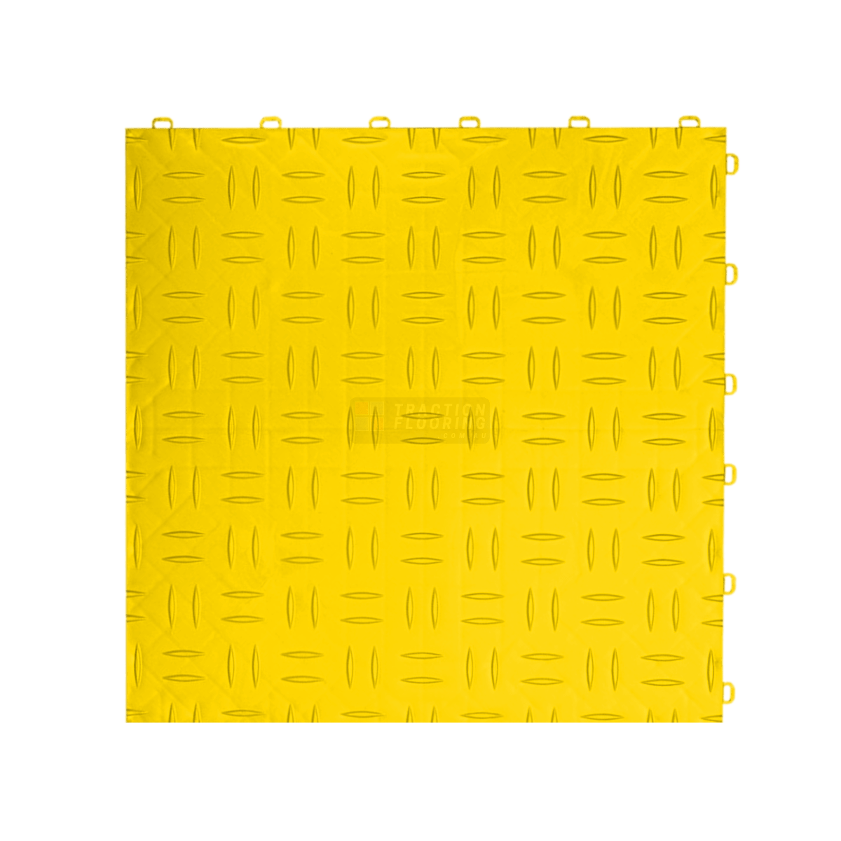 ULTRATUFF Garage Floor Tile 400x400x18mm, Speed Yellow