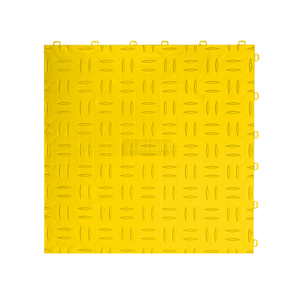 ULTRATUFF Garage Floor Tile 400x400x18mm, Speed Yellow