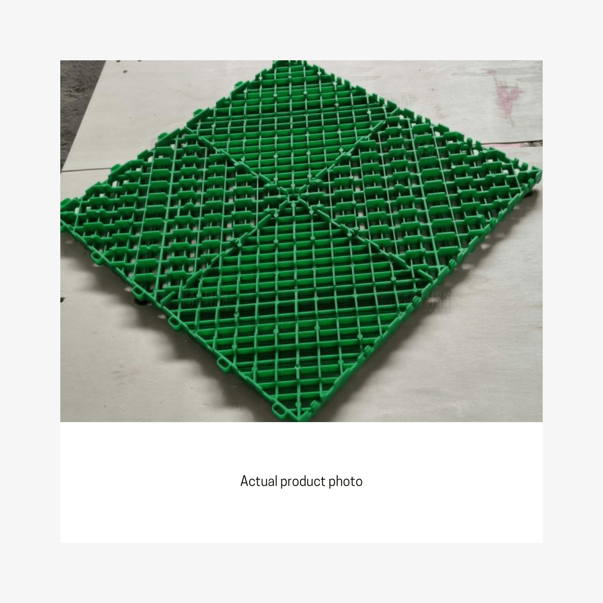 ULTRAGRID Garage Floor Tile 400x400x18mm, Viper Green