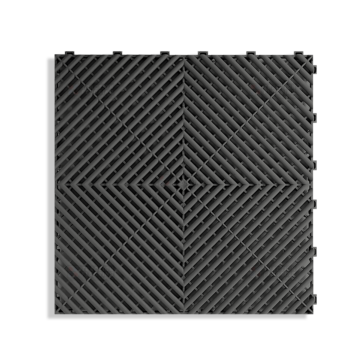 ULTRAGRID Garage Floor Tile 400x400x18mm, Space Grey