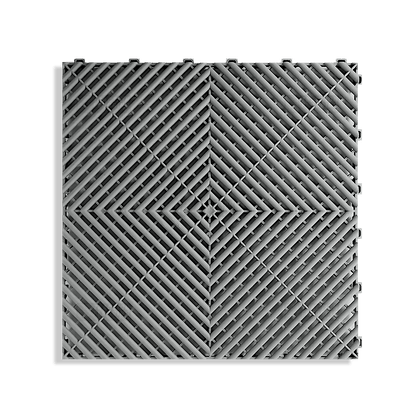 ULTRAGRID Garage Floor Tile 400x400x18mm, Silver Grey